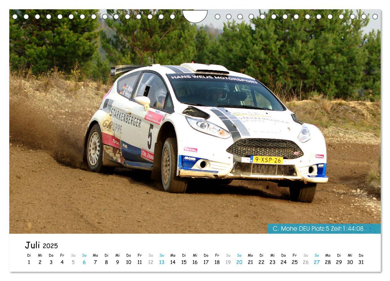 Bild: 9783435337682 | Lausitz-Rallye Kalender (Wandkalender 2025 DIN A4 quer), CALVENDO...