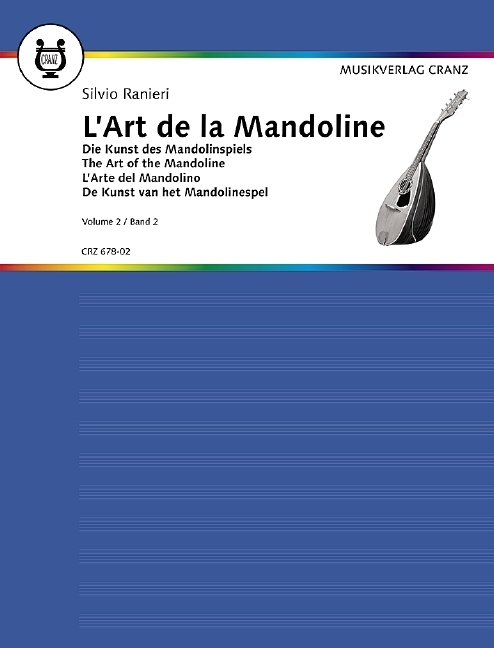 Cover: 9783920201078 | Die Kunst des Mandolinspiels | Vol. 2. Mandoline. | Silvio Ranieri