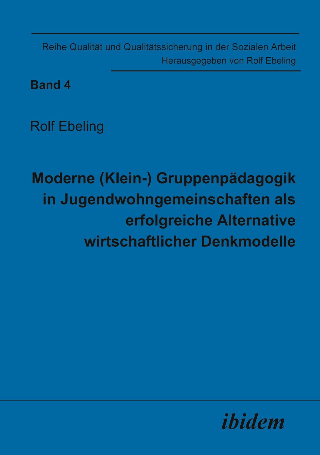 Cover: 9783898213851 | Kundenorientierte Qualitätsentwicklung in der Heimerziehung | Karpf