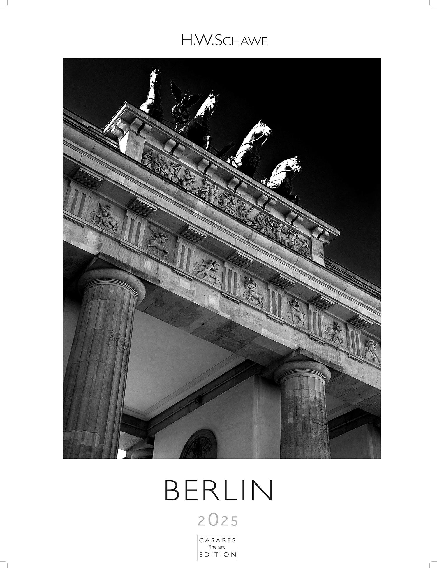 Cover: 9781835241806 | Berlin schwarz-weiss 2025 L 59x42cm | H. W. Schawe | Kalender | 14 S.