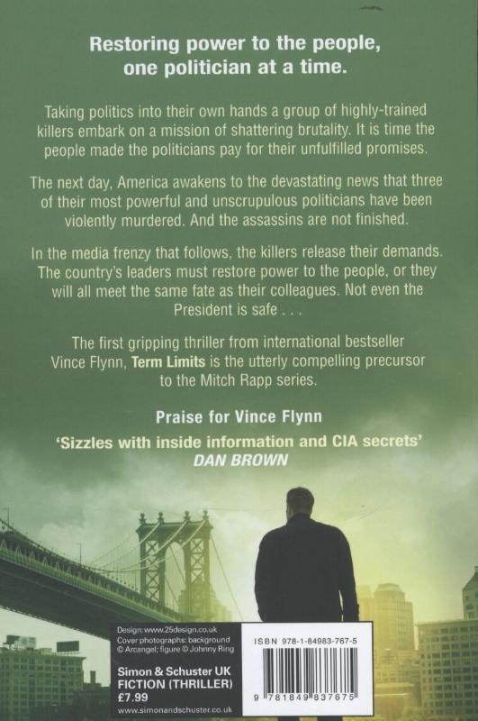 Rückseite: 9781849837675 | Term Limits | Vince Flynn | Taschenbuch | Englisch | 2012