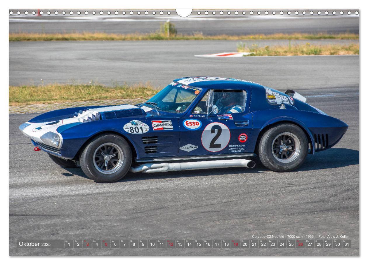 Bild: 9783435362882 | Corvette Oldtimer 2025 (Wandkalender 2025 DIN A3 quer), CALVENDO...