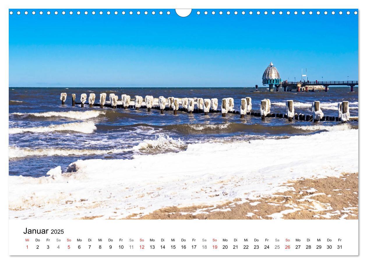 Bild: 9783435340224 | STRANDLUST: Fischland-Darß-Zingst (Wandkalender 2025 DIN A3 quer),...