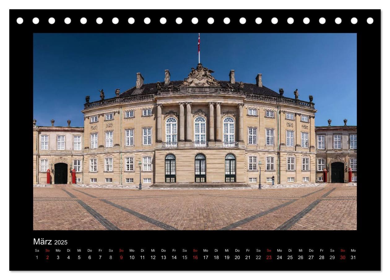 Bild: 9783435769261 | Kopenhagen (Tischkalender 2025 DIN A5 quer), CALVENDO Monatskalender