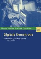 Cover: 9783810034328 | Digitale Demokratie | Willensbildung und Partizipation per Internet