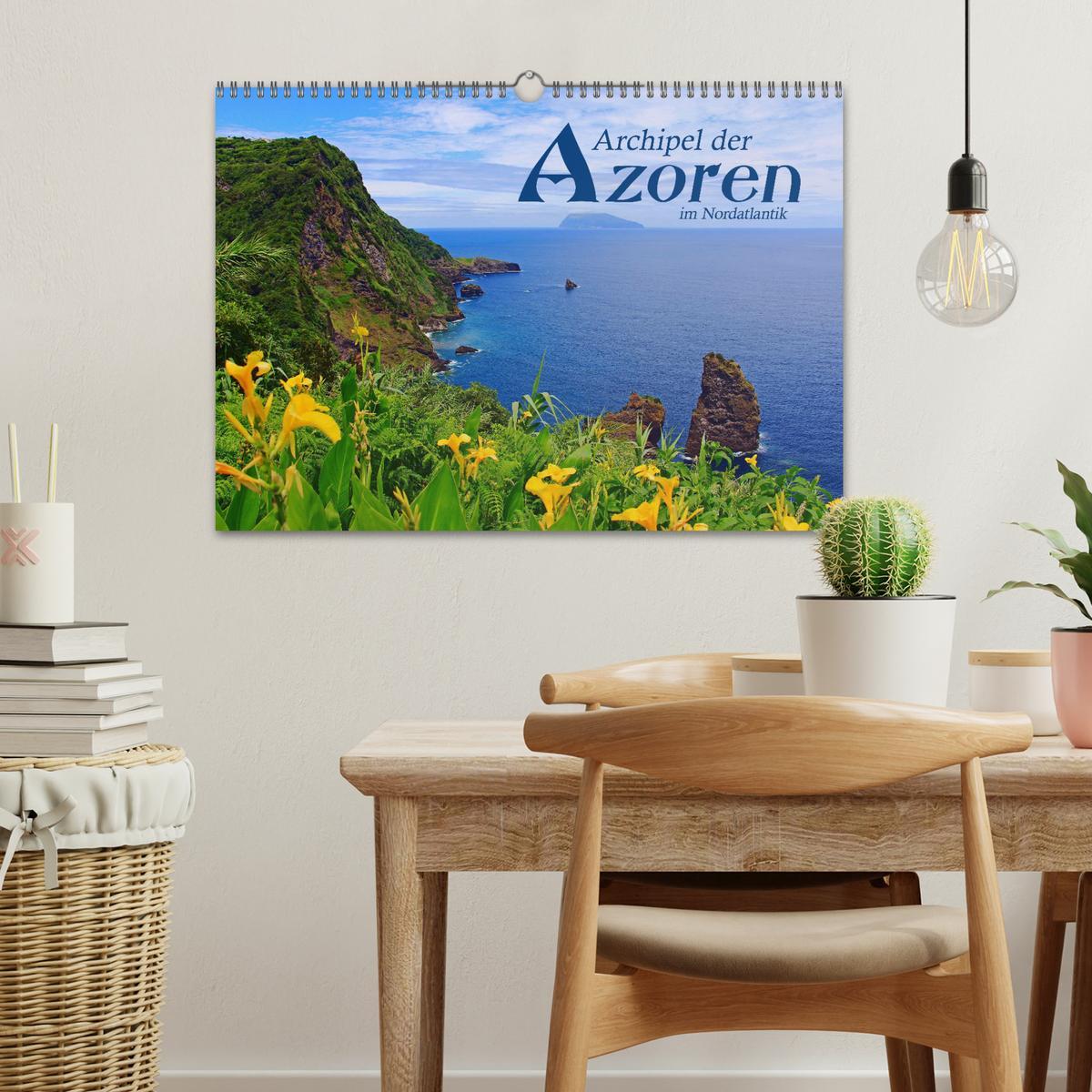 Bild: 9783435278428 | Archipel der Azoren im Nordatlantik (Wandkalender 2025 DIN A3...