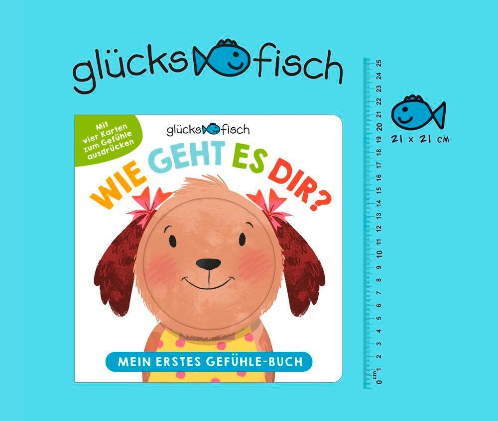 Bild: 9783737358705 | Glücksfisch: Wie geht es dir? Mein erstes Gefühle-Buch | Philpot