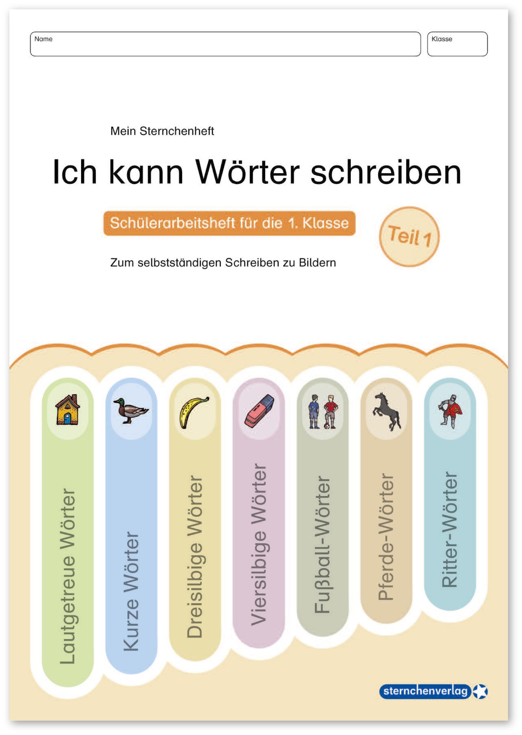 Cover: 9783910429437 | Ich kann Wörter schreiben Teil 1 | Katrin Langhans | Taschenbuch