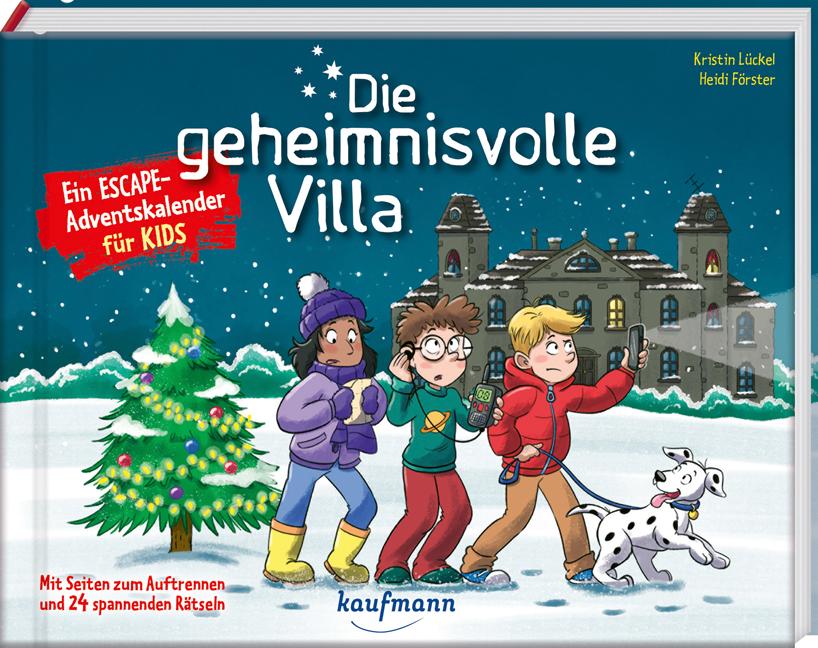 Cover: 9783780618085 | Die geheimnisvolle Villa - Ein Escape-Adventskalender für Kids | Buch