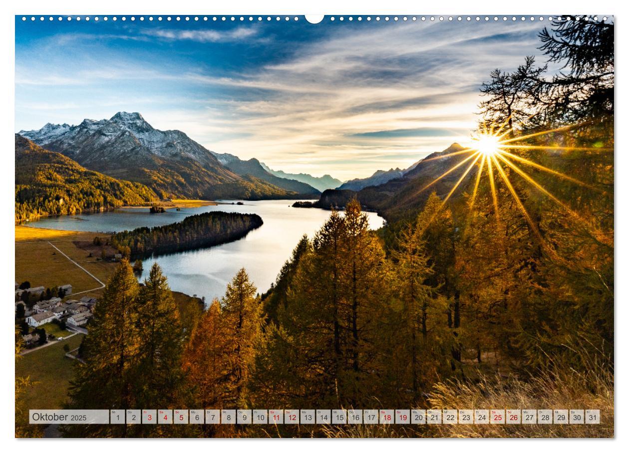 Bild: 9783383912238 | Silsersee Engadin (Wandkalender 2025 DIN A2 quer), CALVENDO...