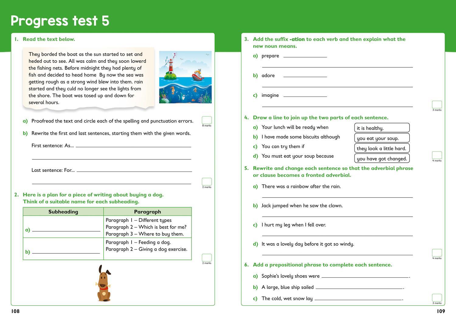 Bild: 9780008398804 | Year 4 Maths and English KS2 Targeted Study &amp; Practice Book | Ks2