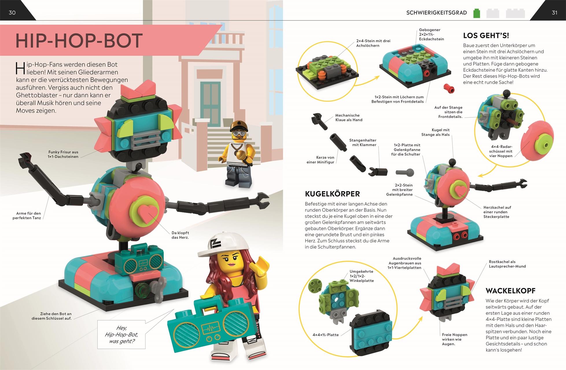 Bild: 9783831050420 | LEGO® Bauideen Roboter | Hannah Dolan (u. a.) | Buch | 96 S. | Deutsch