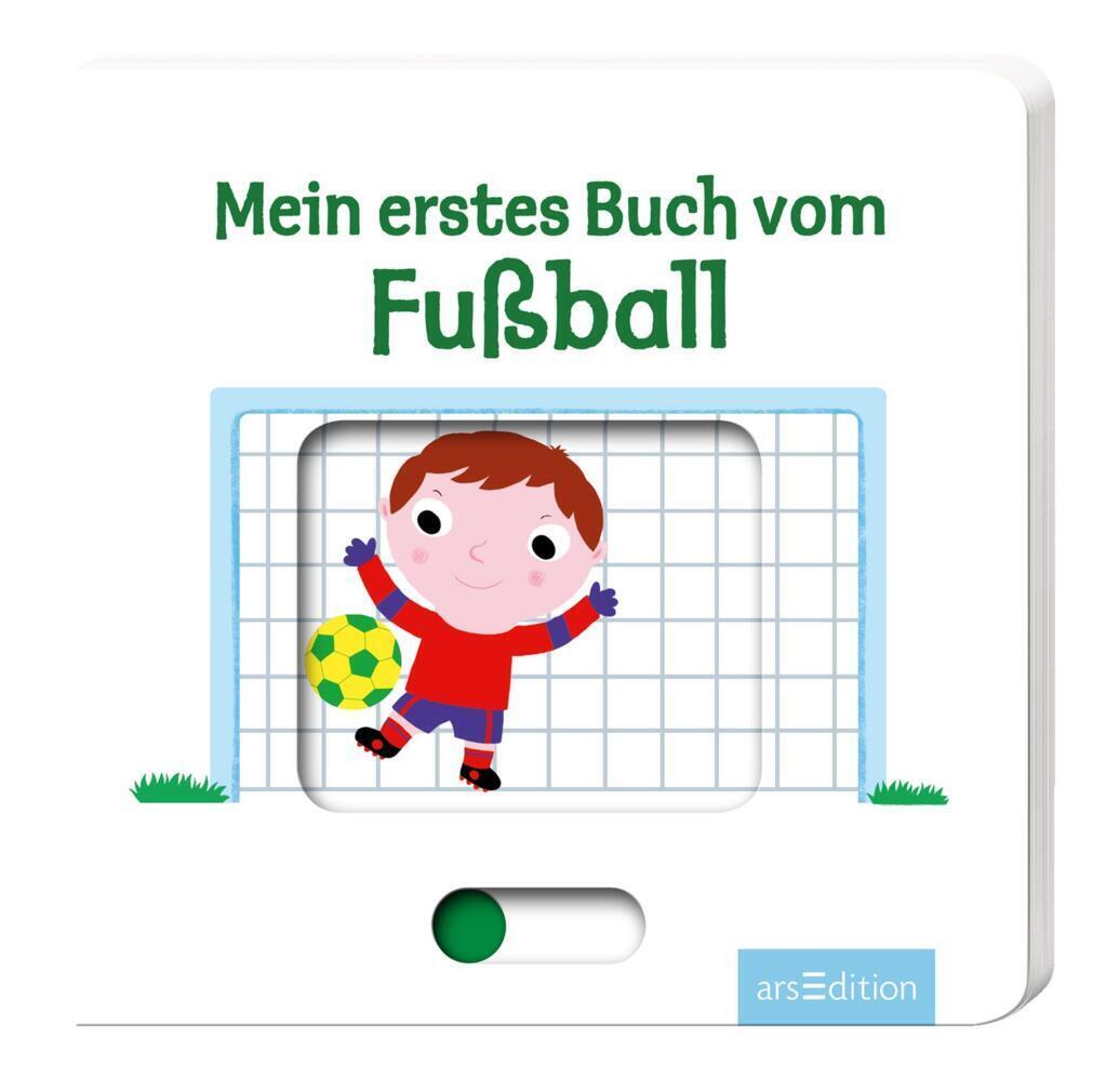 Cover: 9783845814711 | Mein erstes Buch vom Fußball | Mit stabilen Schiebern | Nathalie Choux