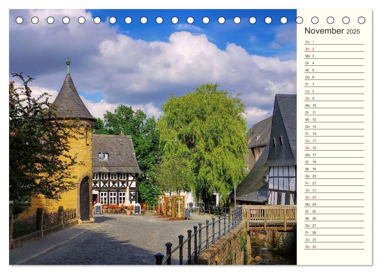 Bild: 9783435523559 | Goslar - Hanse- und Kaiserstadt im Harz (Tischkalender 2025 DIN A5...