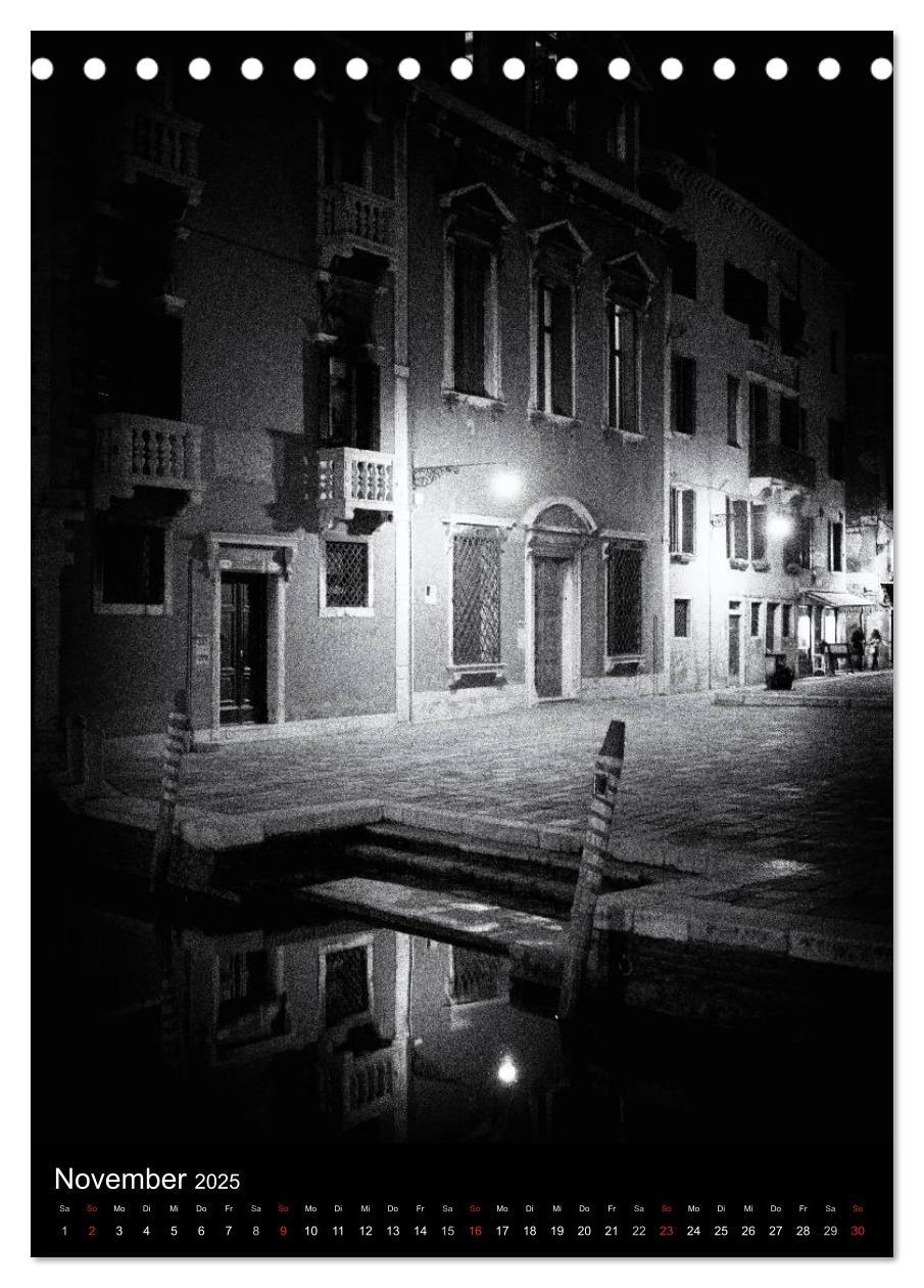 Bild: 9783457056196 | Venice Noir - Das etwas andere Venedig (Tischkalender 2025 DIN A5...