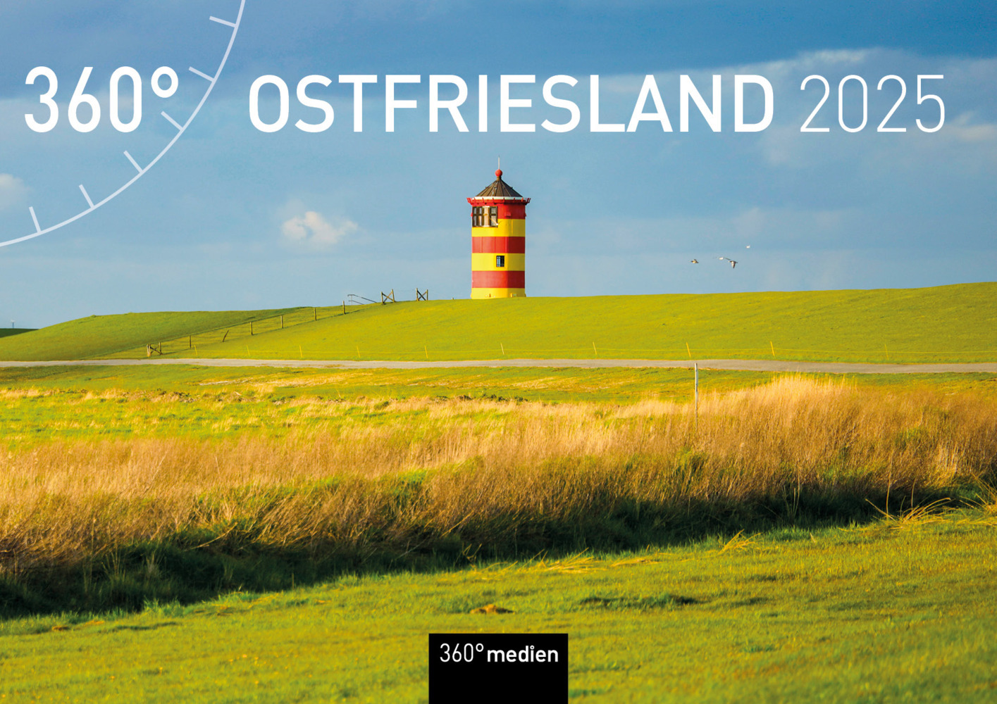 Cover: 9783968555782 | 360° Ostfriesland Broschürenkalender 2025 | Ottmar Heinze | Kalender