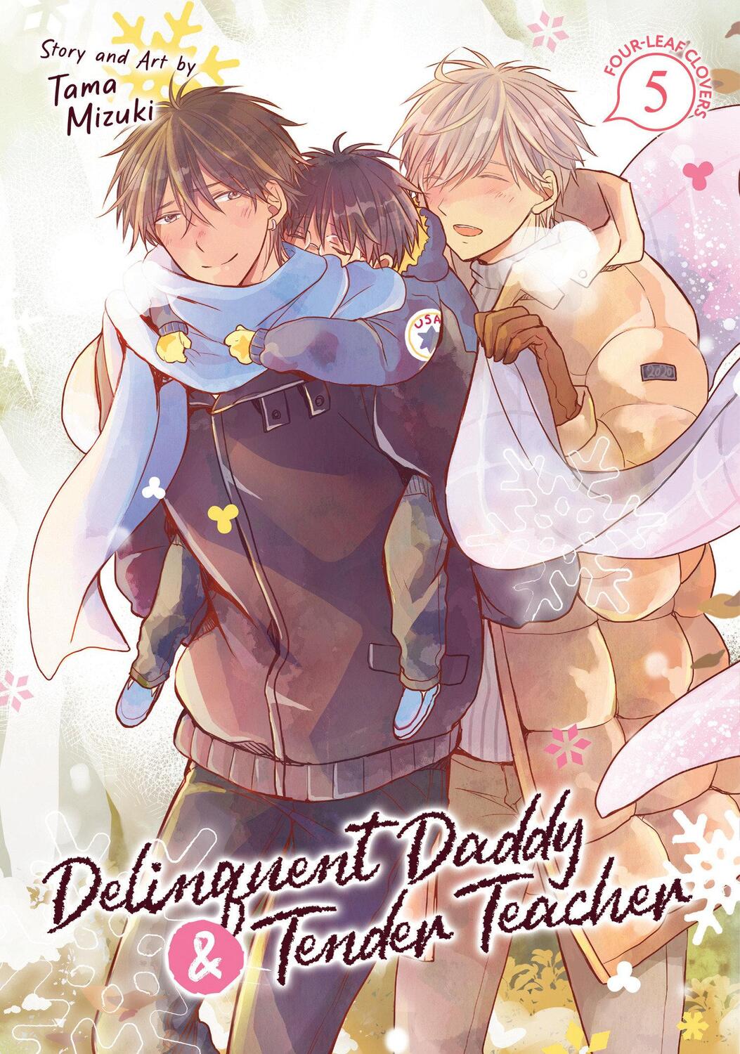 Cover: 9798888438497 | Delinquent Daddy and Tender Teacher Vol. 5: Four-Leaf Clovers | Mizuki