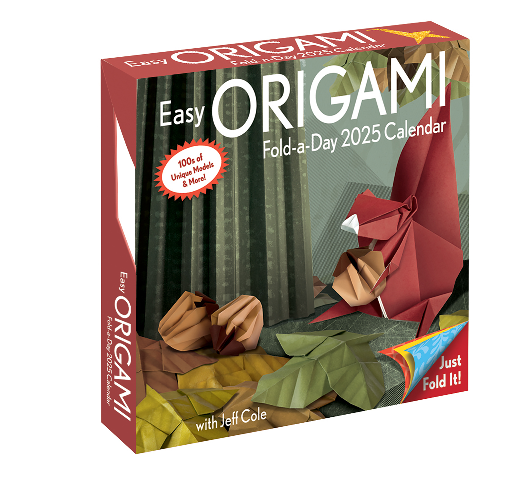 Cover: 9781524890179 | Easy Origami 2025 Fold-A-Day Calendar | Jeff Cole | Kalender | 360 S.