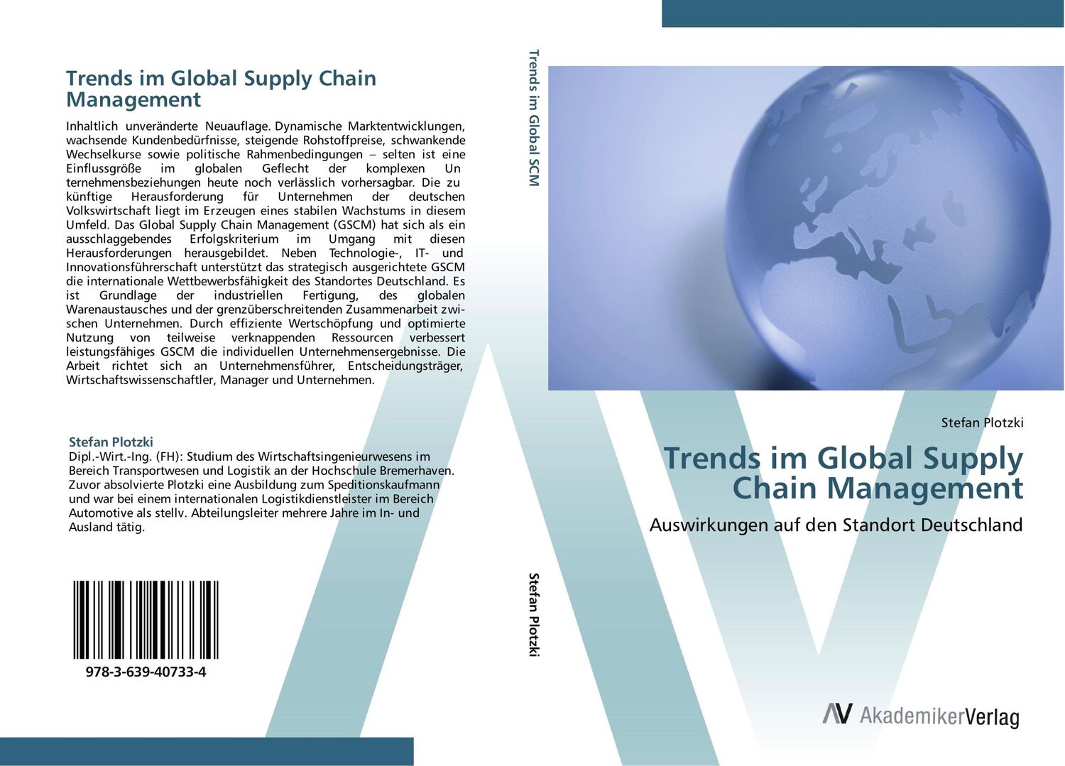 Cover: 9783639407334 | Trends im Global Supply Chain Management | Stefan Plotzki | Buch