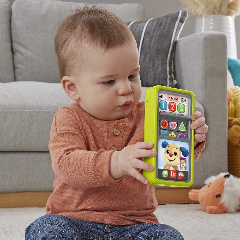 Bild: 194735143955 | Fisher Price Lernspaß 2-in-1 Slide to Learn Smartphone | Stück | 2023