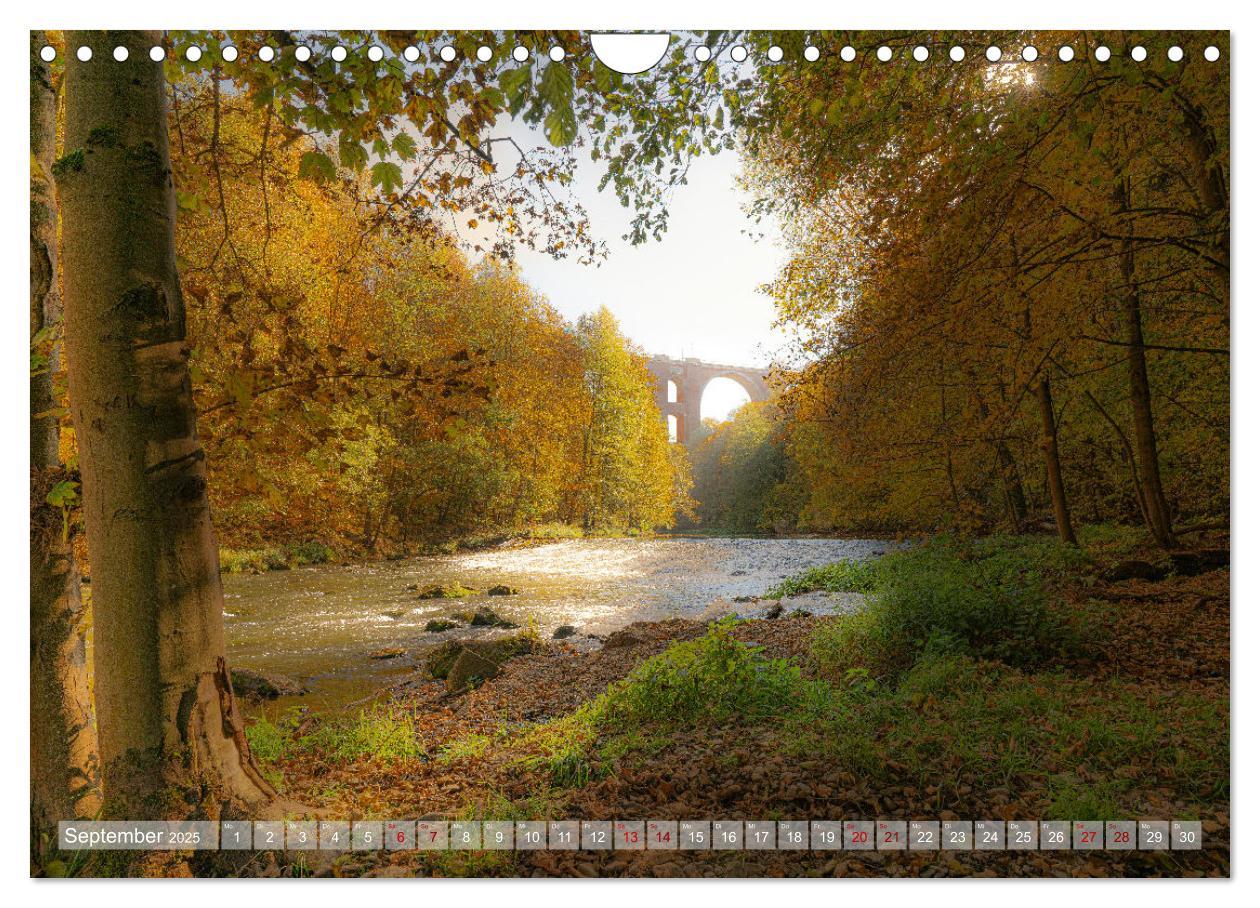 Bild: 9783435236558 | Vogtland - Farben einer Landschaft (Wandkalender 2025 DIN A4 quer),...