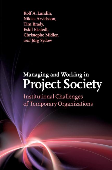 Cover: 9781107434462 | Managing and Working in Project Society | Rolf A. Lundin (u. a.)