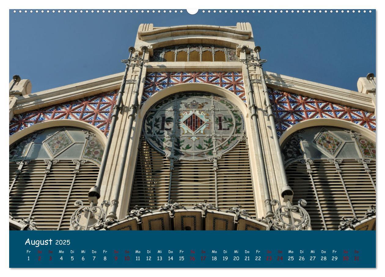 Bild: 9783435007929 | Valencia - Geschichte und Moderne (Wandkalender 2025 DIN A2 quer),...