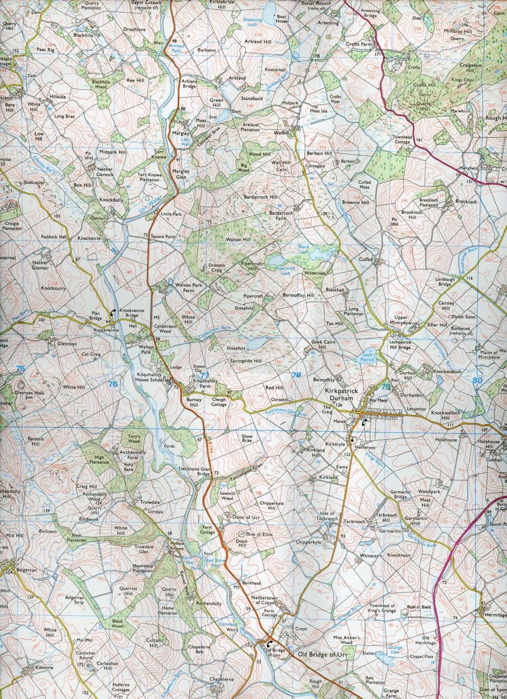 Bild: 9780319245729 | Castle Douglas, Loch Ken and New Galloway | Ordnance Survey | Englisch