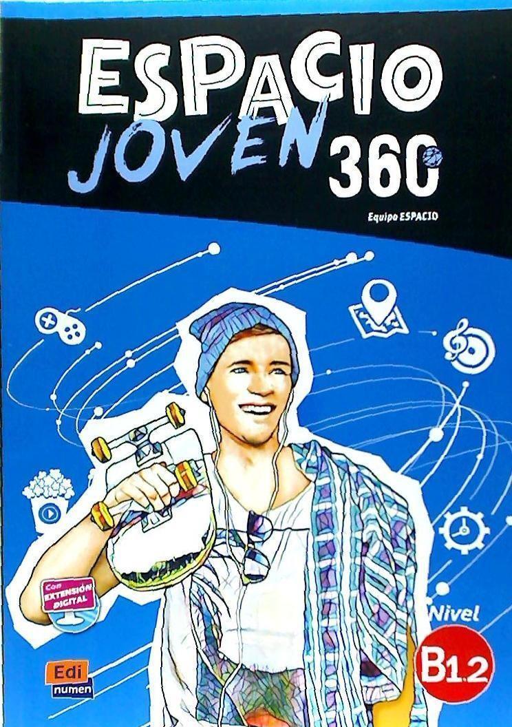 Cover: 9788498488388 | Espacio Joven 360: Level B1.2: Student Book with Free Coded Access...