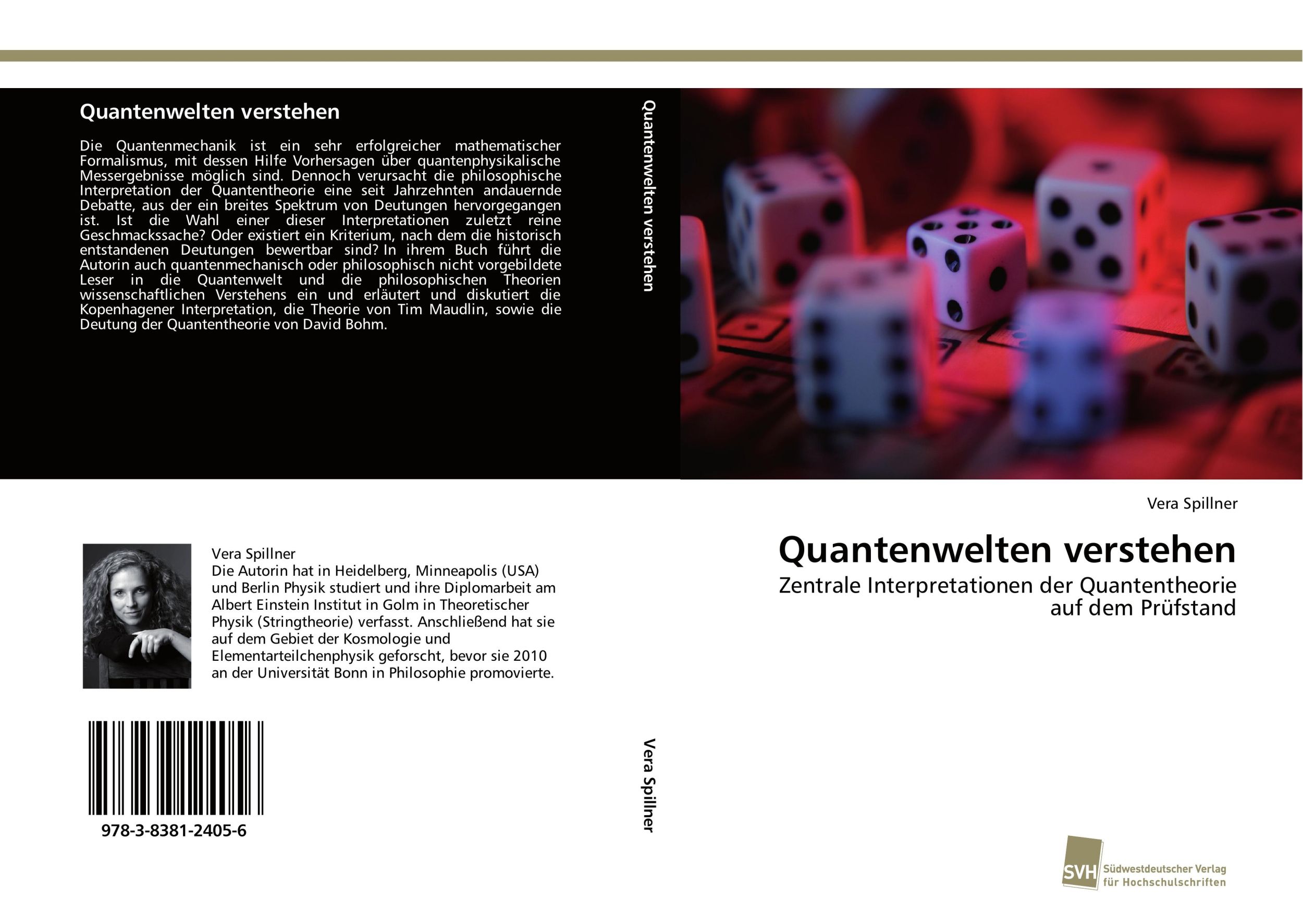 Cover: 9783838124056 | Quantenwelten verstehen | Vera Spillner | Taschenbuch | Paperback