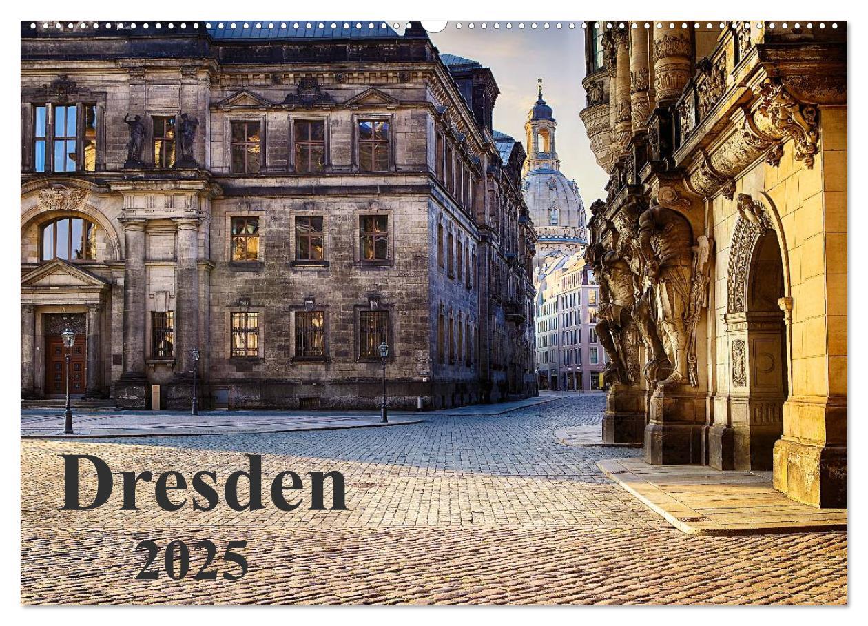 Cover: 9783435279944 | Dresden 2025 (Wandkalender 2025 DIN A2 quer), CALVENDO Monatskalender