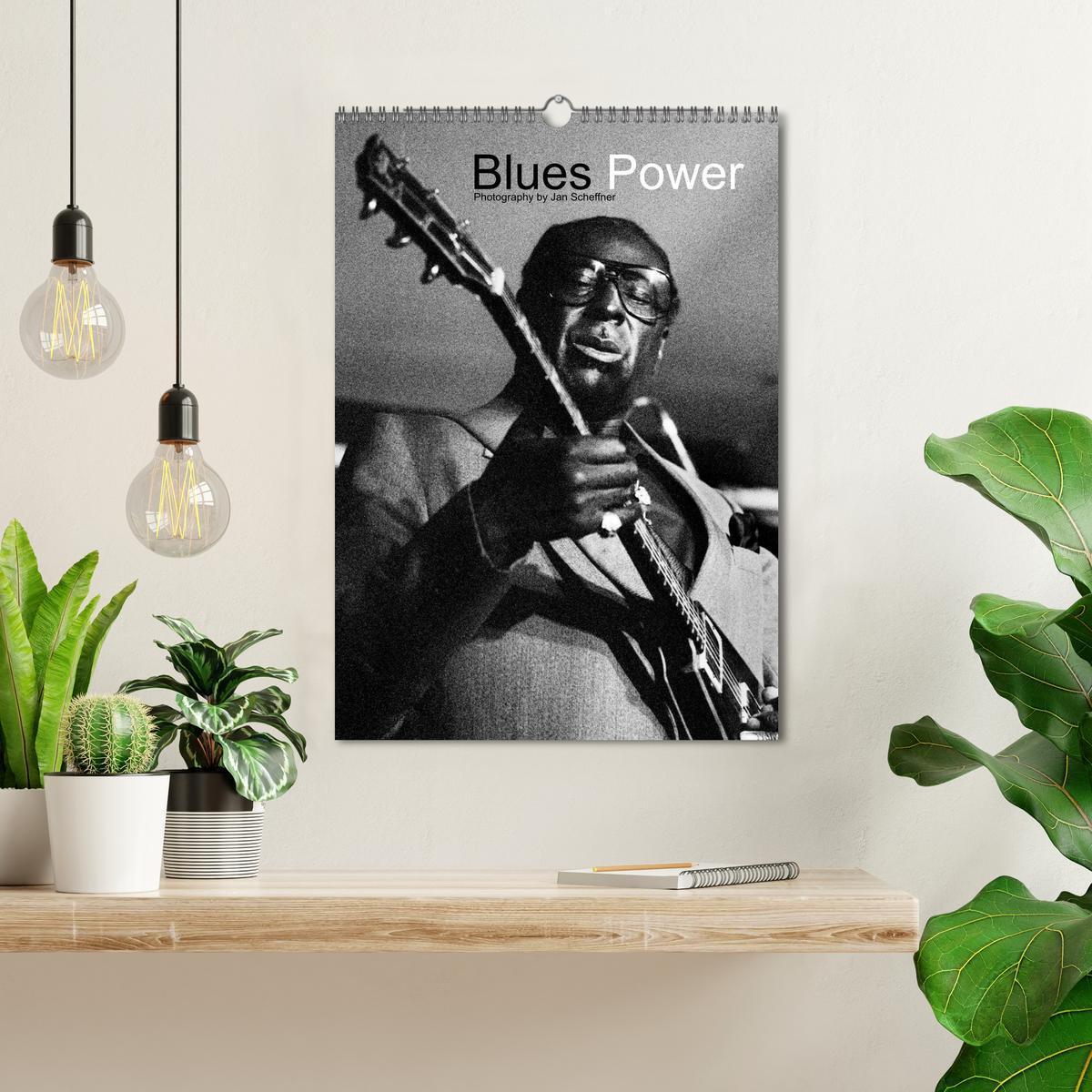 Bild: 9783457005774 | Blues Power (Wandkalender 2025 DIN A3 hoch), CALVENDO Monatskalender