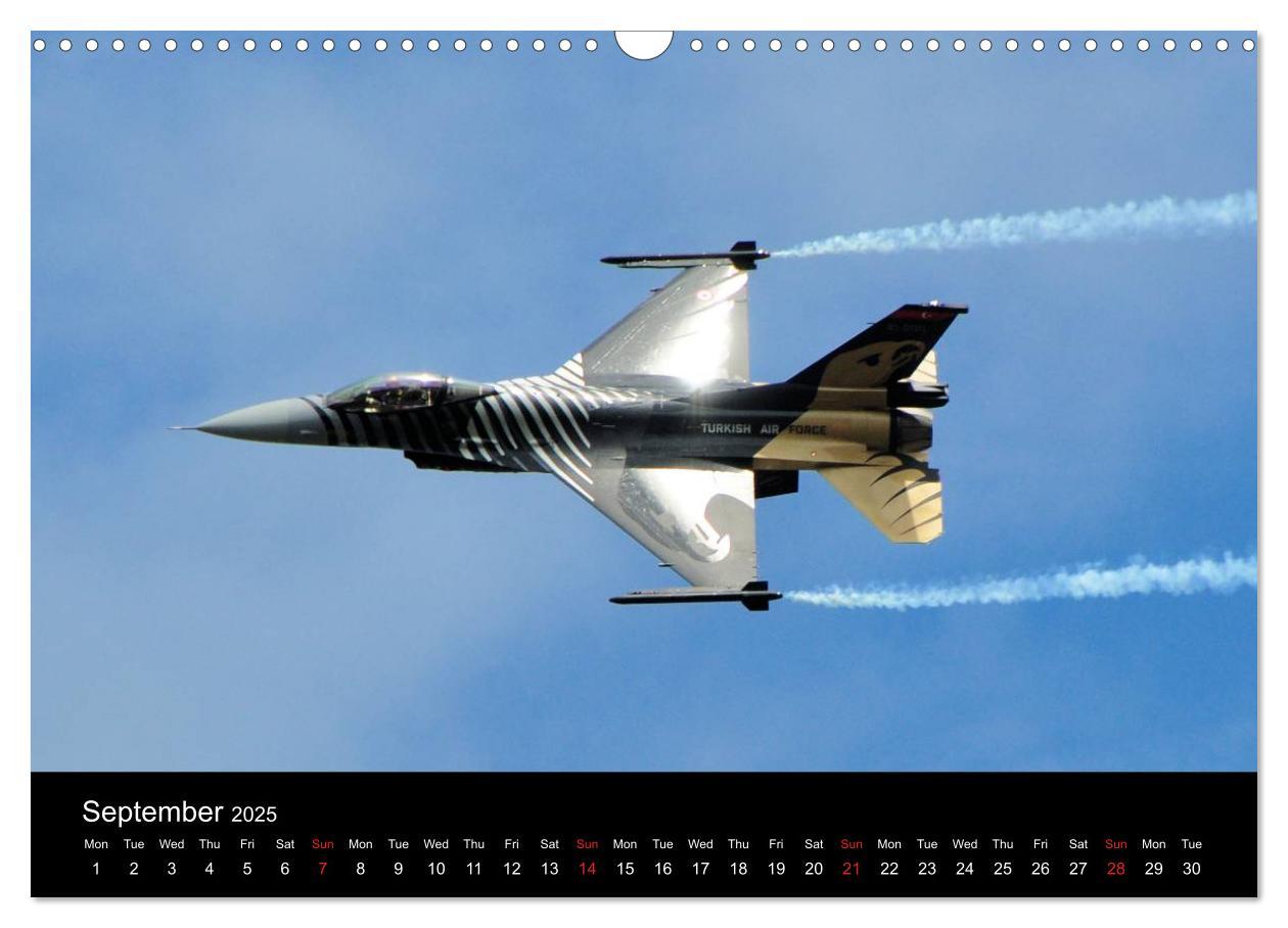 Bild: 9781325954186 | General Dynamics F-16 Fighting Falcon (Wall Calendar 2025 DIN A3...