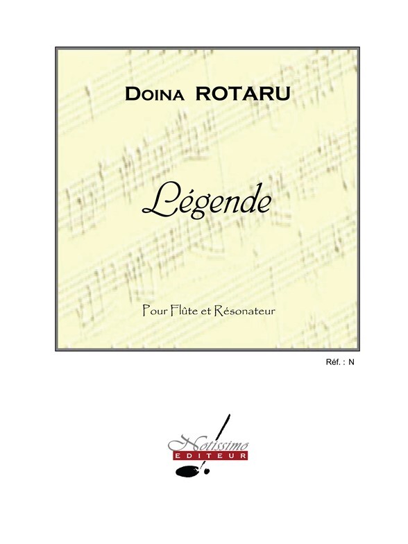 Cover: 9790560383491 | Legende | Flute Et Piano - Resonateur | Doina Rotaru | Buch