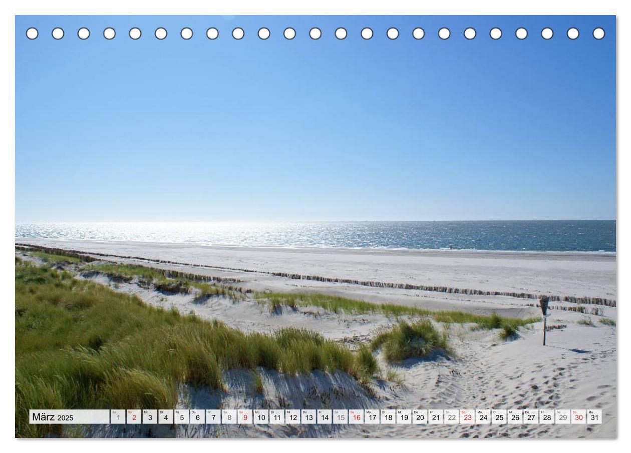 Bild: 9783435481385 | Amrum ¿ Trauminsel in der Nordsee (Tischkalender 2025 DIN A5 quer),...