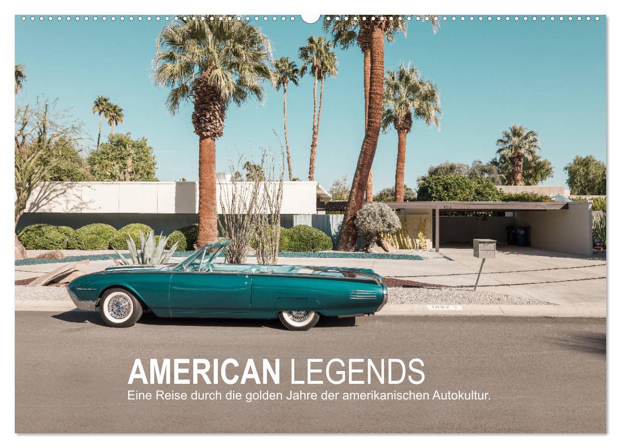 Cover: 9783435154753 | AMERICAN LEGENDS (Wandkalender 2025 DIN A2 quer), CALVENDO...