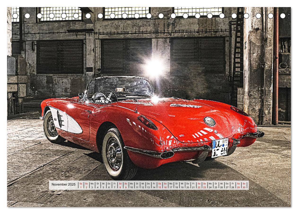 Bild: 9783383992193 | American Deam Car Corvette C1 (Tischkalender 2025 DIN A5 quer),...