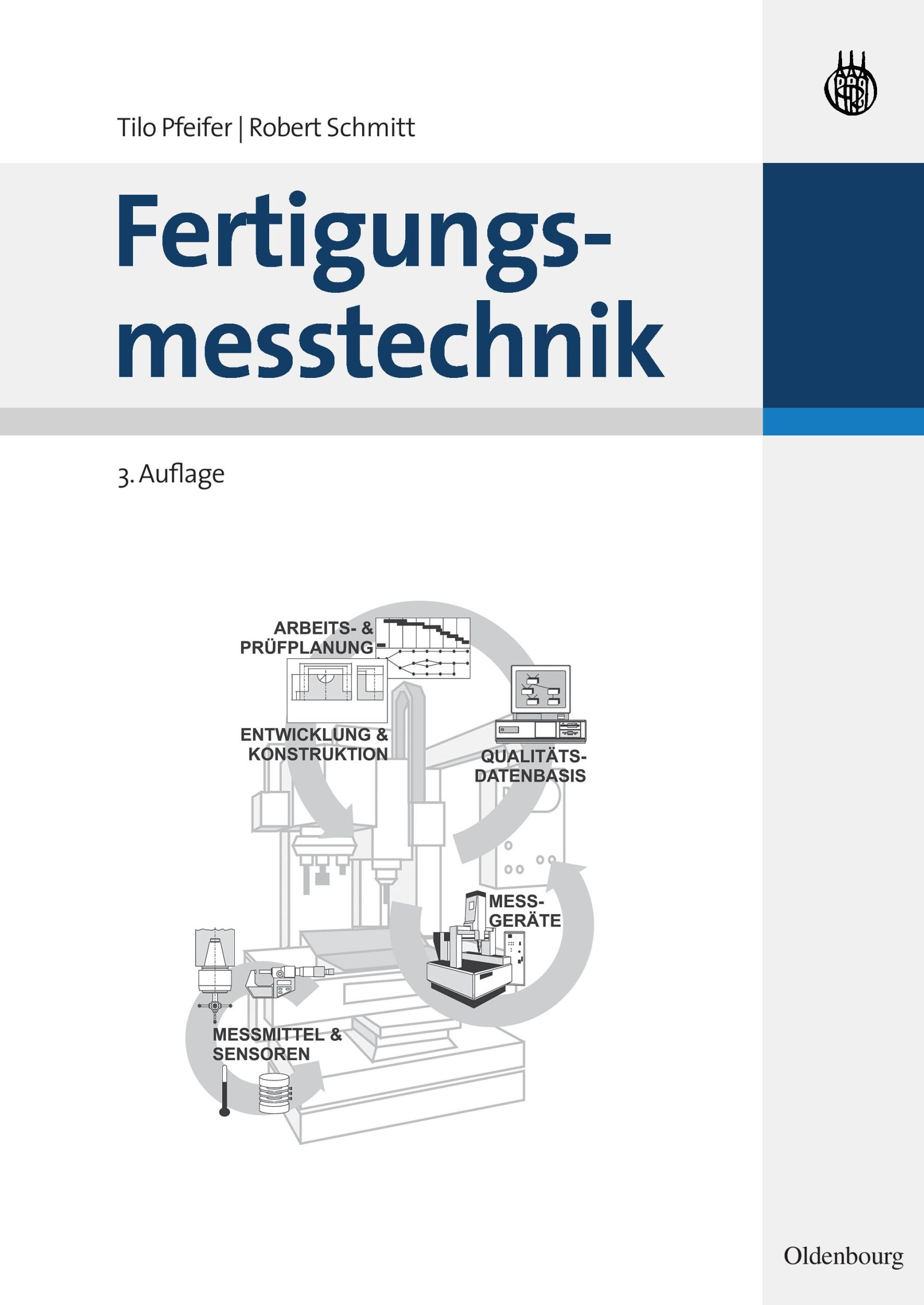 Cover: 9783486592023 | Fertigungsmesstechnik | Tilo Pfeifer (u. a.) | Taschenbuch | XII