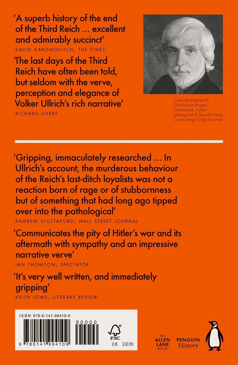 Rückseite: 9780141994109 | Eight Days in May | How Germany's War Ended | Volker Ullrich | Buch