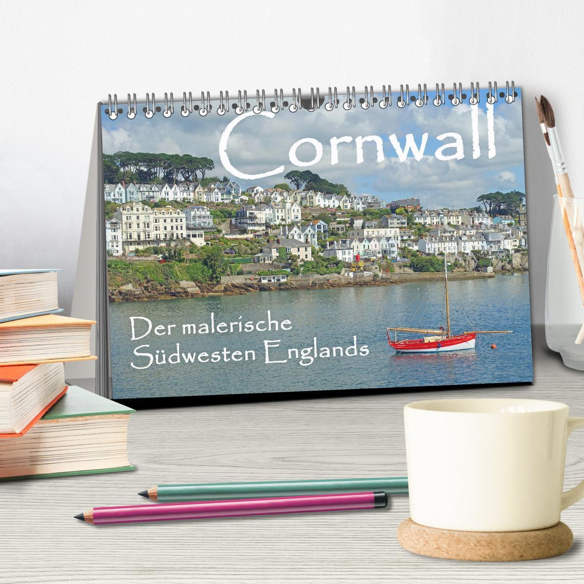 Bild: 9783435315925 | Cornwall. Der malerische Südwesten Englands (Tischkalender 2025 DIN...