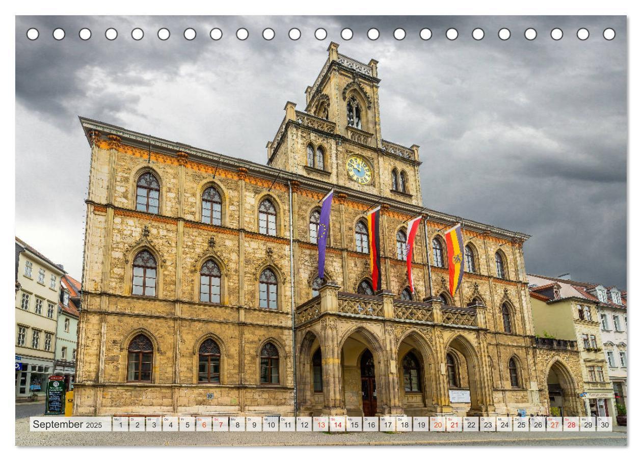 Bild: 9783435313730 | Weimar Impressionen (Tischkalender 2025 DIN A5 quer), CALVENDO...