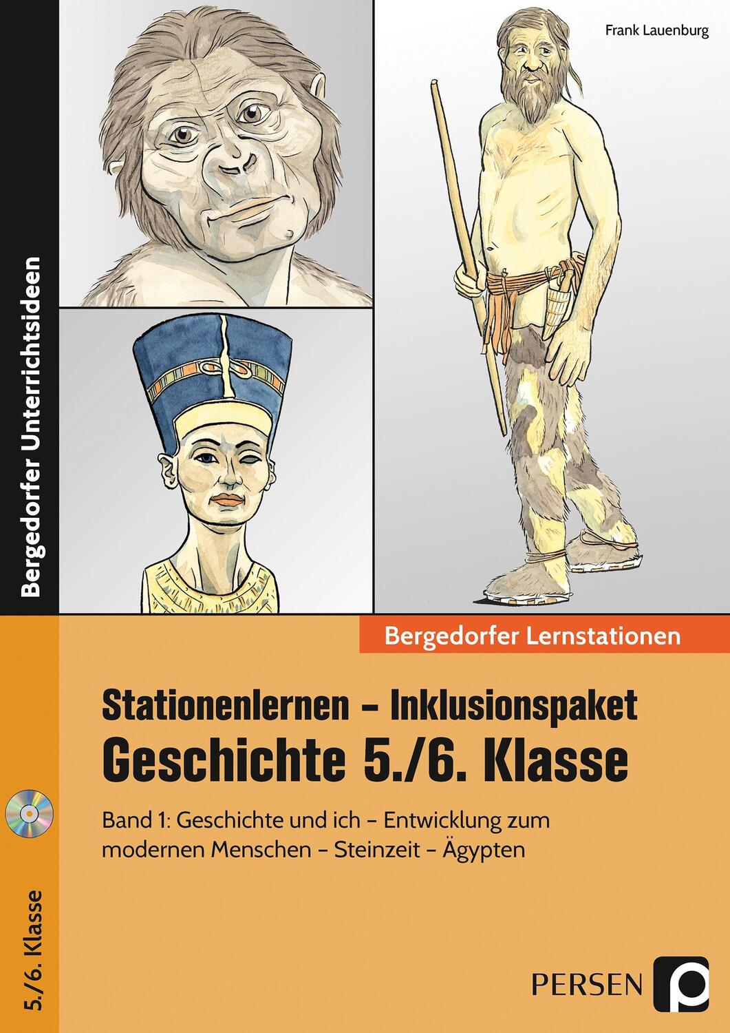 Cover: 9783403201588 | Stationenlernen Geschichte 5/6 Band 1 - inklusiv | Frank Lauenburg