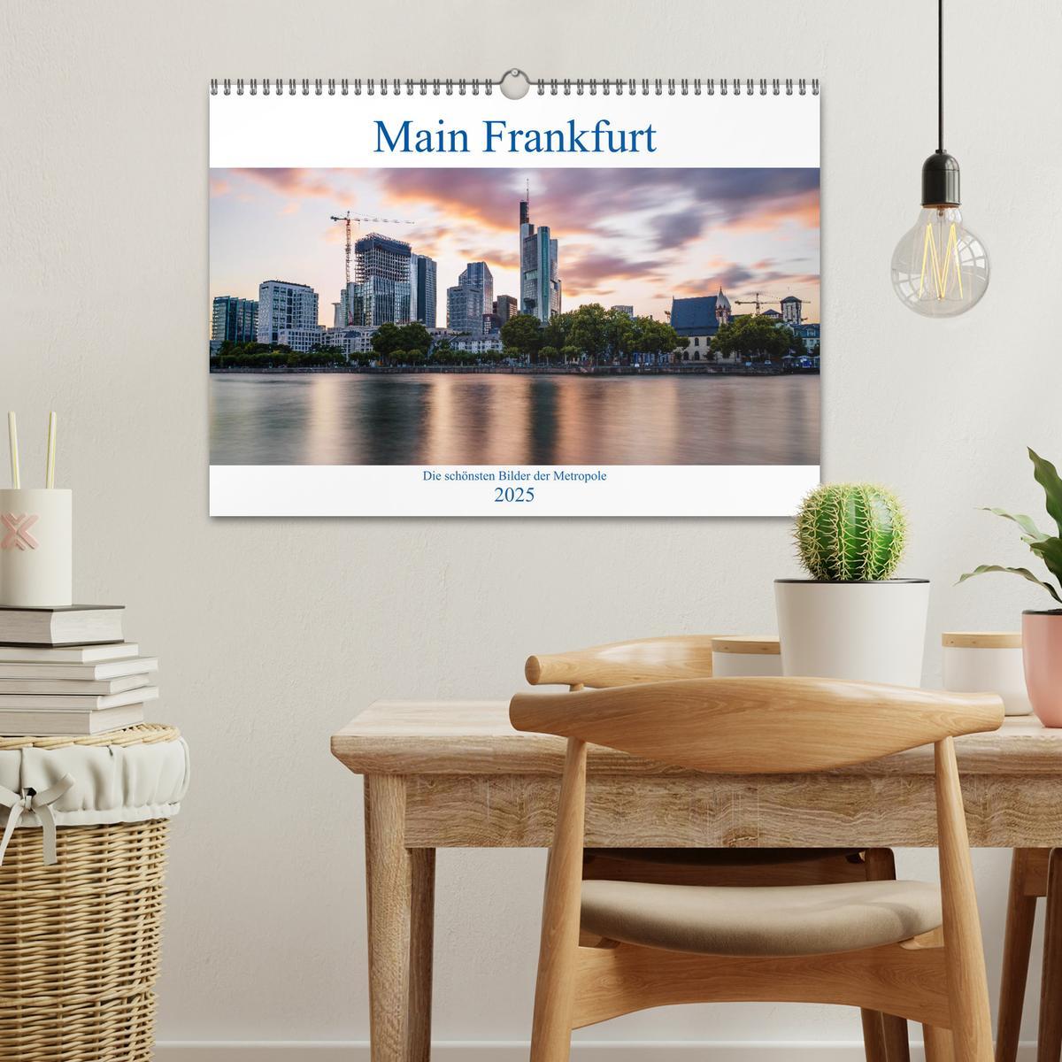 Bild: 9783435345007 | Main Frankfurt (Wandkalender 2025 DIN A3 quer), CALVENDO...