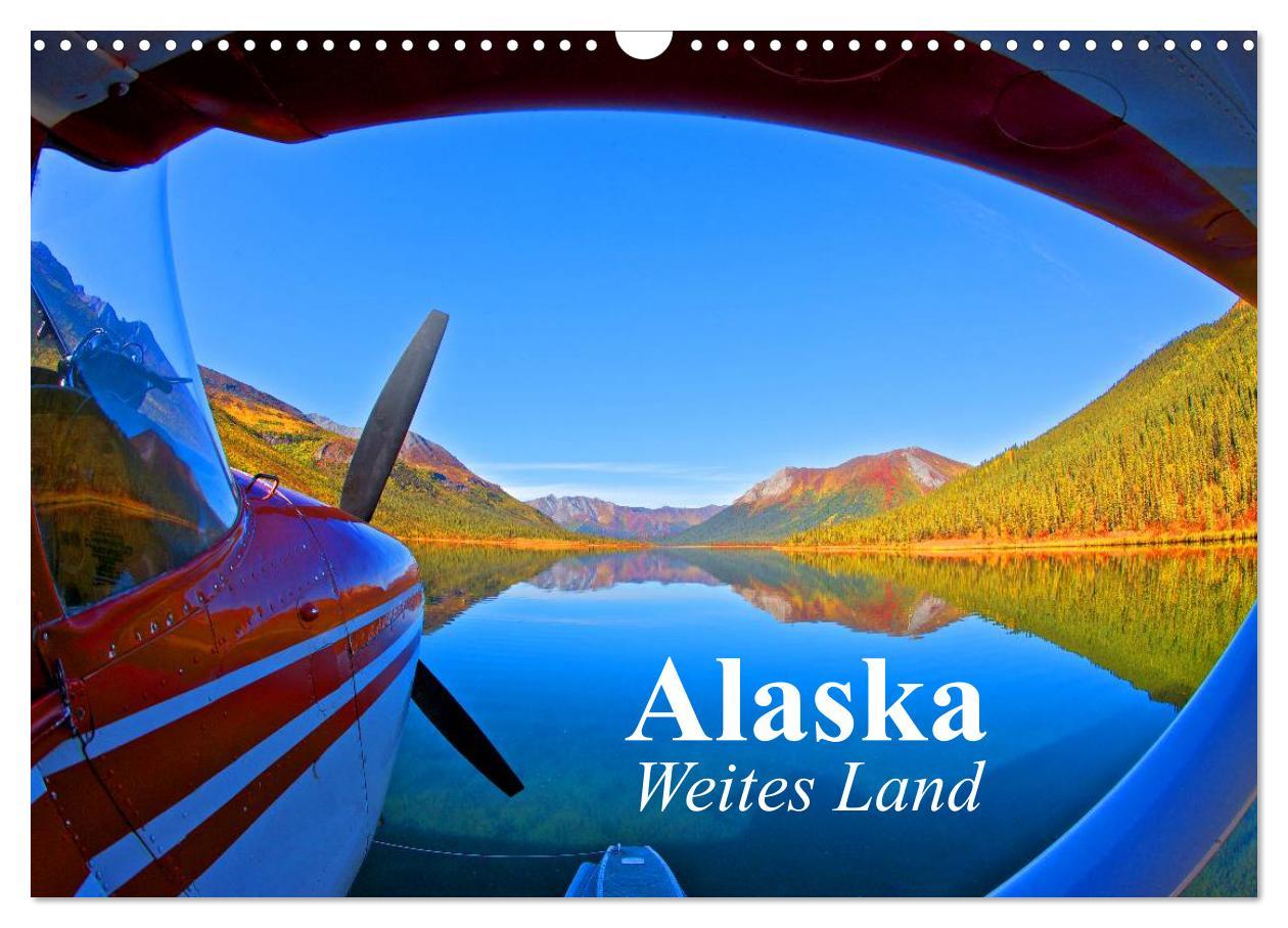 Cover: 9783435744251 | Alaska - Weites Land (Wandkalender 2025 DIN A3 quer), CALVENDO...