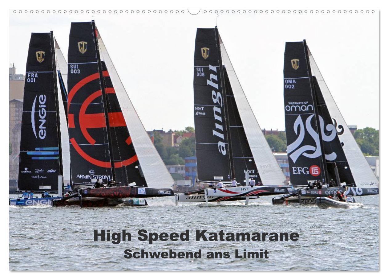 Cover: 9783435587780 | High Speed Katamarane - Schwebend ans Limit (Wandkalender 2025 DIN...