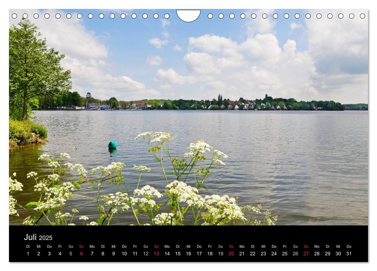 Bild: 9783435769889 | Plön - die Stadt am See (Wandkalender 2025 DIN A4 quer), CALVENDO...