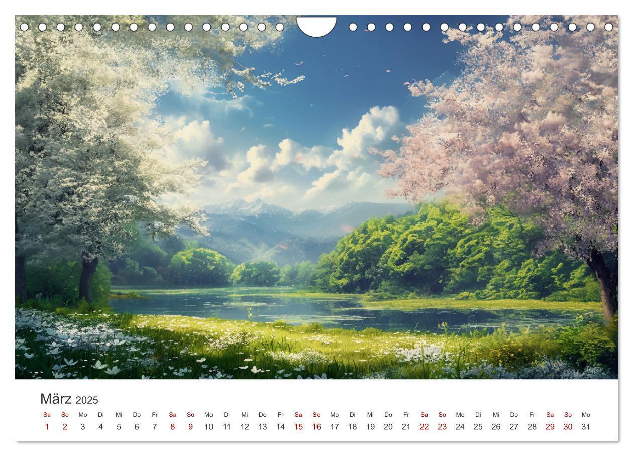 Bild: 9783383786099 | Anime - Welten: Eine Reise durch verträumte Welten (Wandkalender...