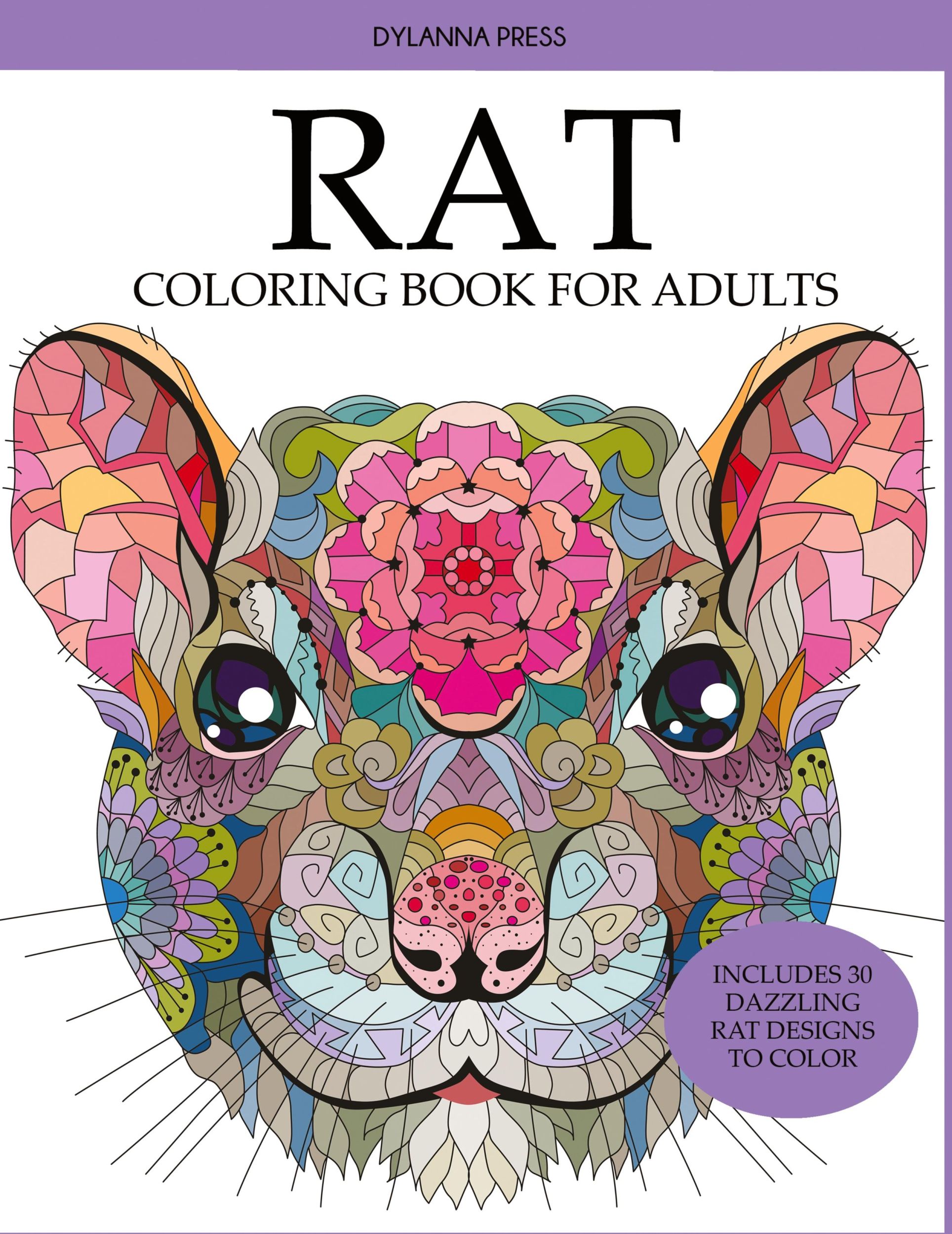 Cover: 9781647900397 | Rat Coloring Book for Adults | Dylanna Press | Taschenbuch | Englisch