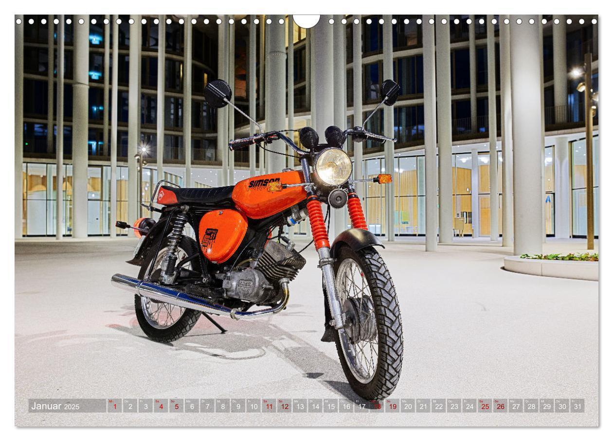 Bild: 9783435002696 | Simson S51c (Wandkalender 2025 DIN A3 quer), CALVENDO Monatskalender