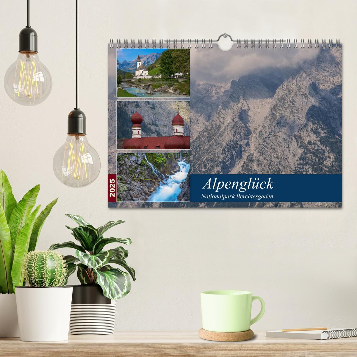 Bild: 9783435396580 | Alpenglück - Nationalpark Berchtesgaden (Wandkalender 2025 DIN A4...